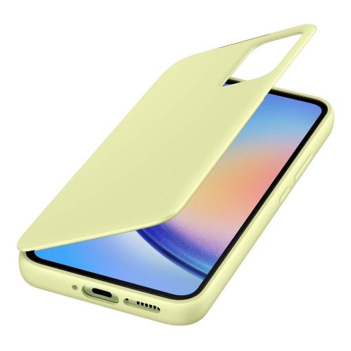 Εικόνα της Θήκη Samsung Galaxy A34 5G Smart View Wallet Lime EF-ZA346CGEGWW