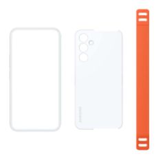 Εικόνα της Θήκη Samsung Galaxy A54 5G Haze Grip White/Orange EF-XA546CWEGWW