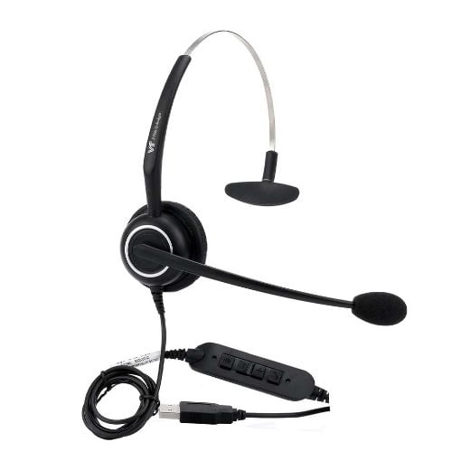 Εικόνα της Headset Vbet VT5009UNC Mono Lync USB Black