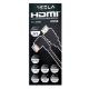 Εικόνα της Καλώδιο Tesla HDMI male to HDMI male 4K 2m Black TC-A-2.0Z2.0