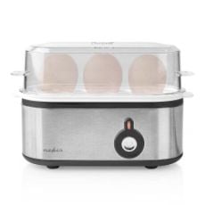 Εικόνα της Βραστήρας Αυγών 3 Θέσεων Nedis 210W Silver KAEB120EAL