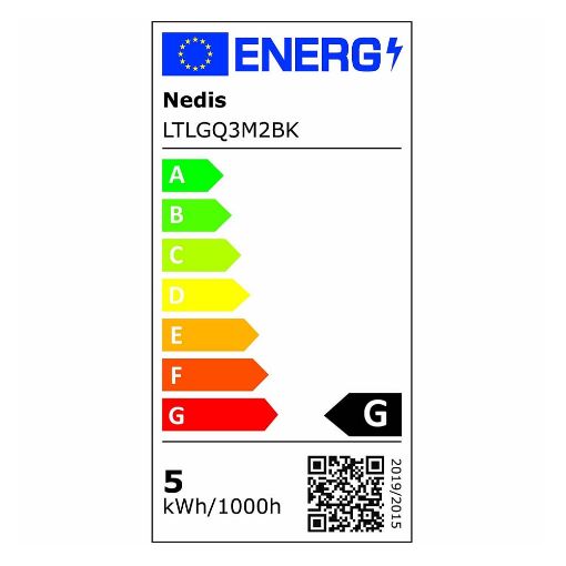 Εικόνα της Φωτιστικό Γραφείου LED με Ασύρματο Φορτιστή Nedis Black LTLGQ3M2BK