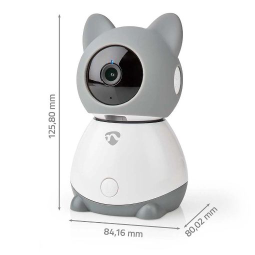 Εικόνα της Indoor IP Camera Nedis SmartLife 1080p Wireless Pan Tilt White/Grey WIFICI30CGY