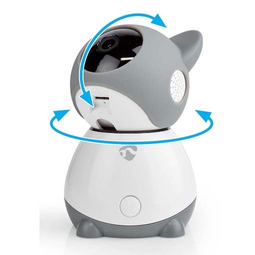 Εικόνα της Indoor IP Camera Nedis SmartLife 1080p Wireless Pan Tilt White/Grey WIFICI30CGY