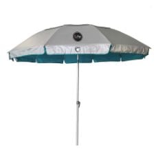 Εικόνα της Ομπρέλα Θαλάσσης Campo Ascot 220 Διαμέτρου 180cm Silver/Blue 6004150
