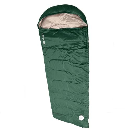 Εικόνα της Sleeping Bag Campo Lofty 200 Green 6002001