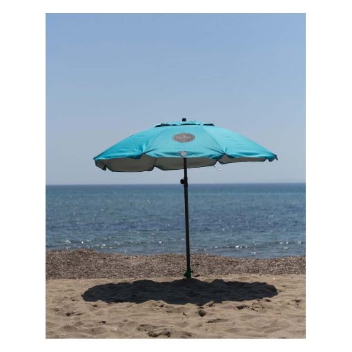 Εικόνα της Ομπρέλα Θαλάσσης Campo Samba 200 Διαμέτρου 190cm Sky Blue 6004110