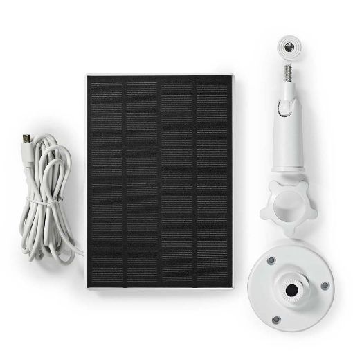 Εικόνα της Nedis Solar Panel for Camera Nedis SmartLife 5.3V White SOLCH10WT