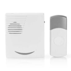 Εικόνα της Nedis Wireless Doorbell Set White DOORB211WT
