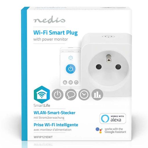 Εικόνα της Nedis SmartLife Smart Plug White WIFIP121EWT