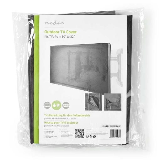 Εικόνα της Κάλυμμα Τηλεόρασης Nedis 30-32" Black TVOC3032BK