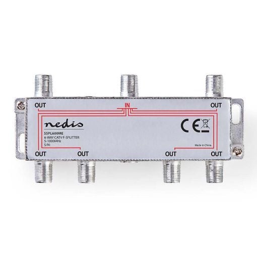 Εικόνα της Nedis Διακλαδωτής CATV Splitter SSPL600ME