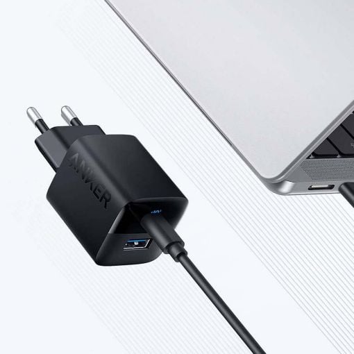 Εικόνα της Φορτιστής Anker 323 USB-A & Type-C 33W Black A2331G11