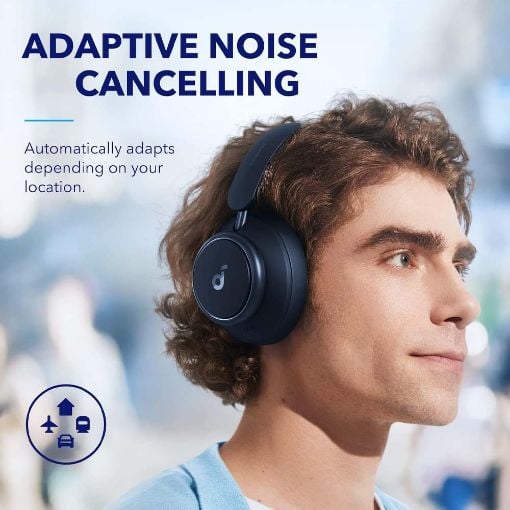 Εικόνα της Headset Soundcore by Anker Space Q45 Bluetooth Blue A3040G31