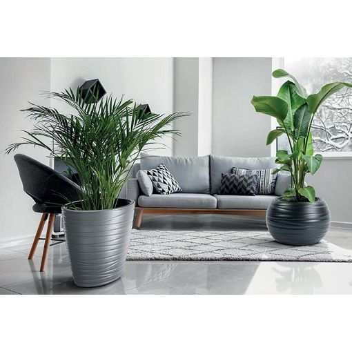 Εικόνα της Γλάστρα Prosperplast Maze 56Lt Anthracite DBMZE600-S433