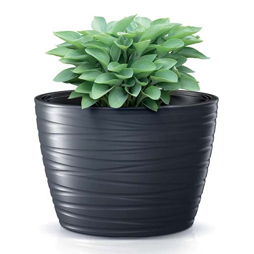 Εικόνα της Γλάστρα Prosperplast Maze 56Lt Anthracite DBMZE600-S433