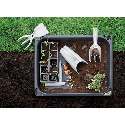 Εικόνα της Φτυαράκι Χειρός Prosperplast R Scoop 2 Plus Large Grey INLDAB-4C