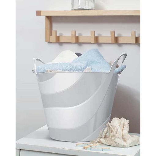 Εικόνα της Καλάθι Κήπου Prosperplast Billy Βin 15lt White IPBI340-S449