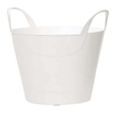 Εικόνα της Καλάθι Κήπου Prosperplast Billy Βin 15lt White IPBI340-S449