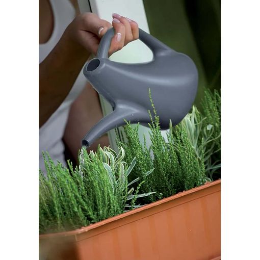 Εικόνα της Ποτιστήρι Prosperplast Eos Πλαστικό 1.5Lt Anthracite IKE015-S433