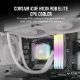 Εικόνα της Corsair Liquid CPU Cooler iCUE H100i Elite White CW-9060078-WW