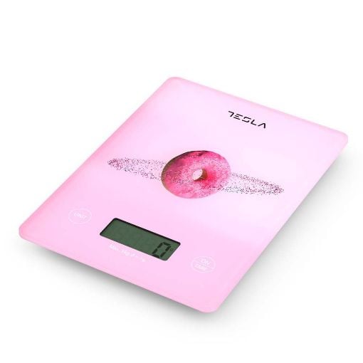 Εικόνα της Ψηφιακή Ζυγαριά Κουζίνας Tesla KS101P Pink