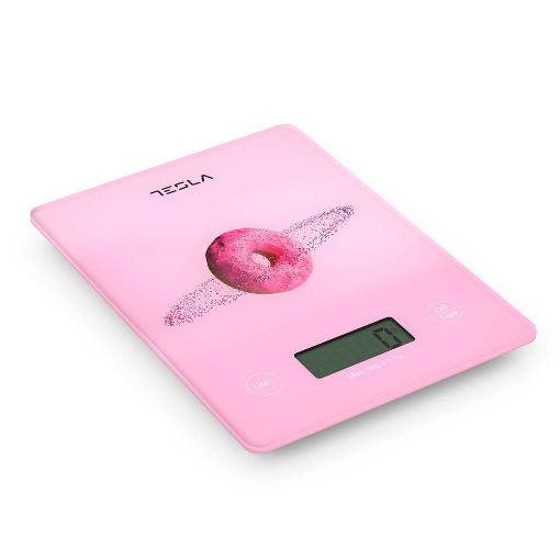 Εικόνα της Ψηφιακή Ζυγαριά Κουζίνας Tesla KS101P Pink