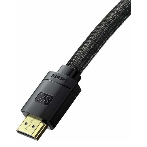 Εικόνα της Καλώδιο Baseus High Definition HDMI 2.1 8K/60Hz 3m Black CAKGQ-L01