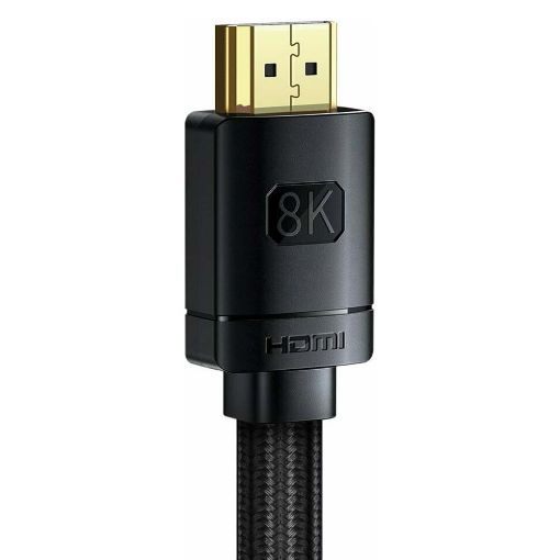 Εικόνα της Καλώδιο Baseus High Definition HDMI 2.1 8K/60Hz 3m Black CAKGQ-L01