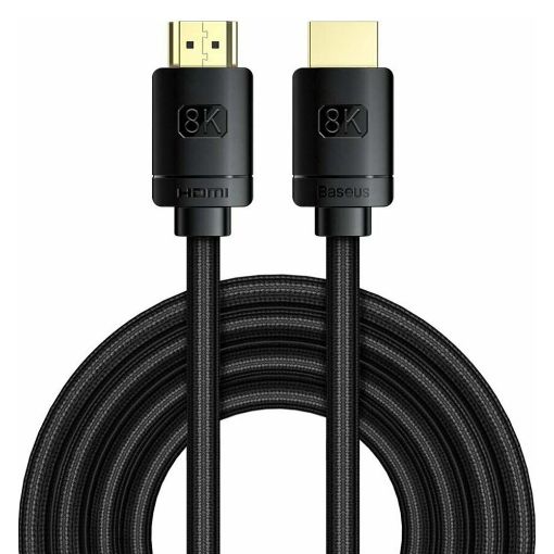 Εικόνα της Καλώδιο Baseus High Definition HDMI 2.1 8K/60Hz 3m Black CAKGQ-L01