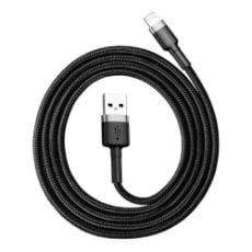 Εικόνα της Καλώδιο Baseus Cafule USB to Lightning 0.5m Black/Gray CALKLF-AG1