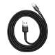 Εικόνα της Καλώδιο Baseus Cafule USB to Lightning 0.5m Black/Gray CALKLF-AG1