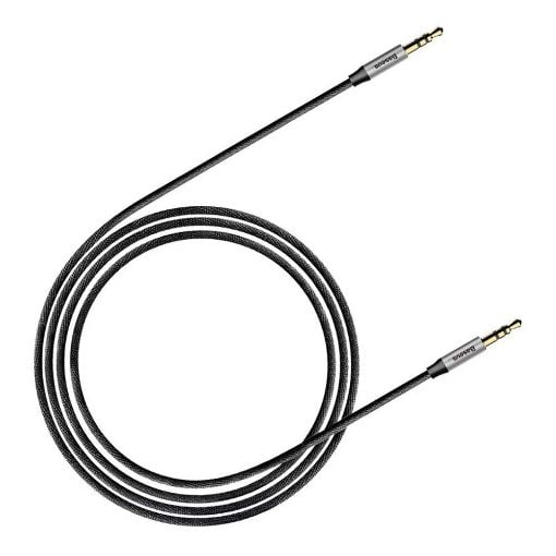 Εικόνα της Καλώδιο Baseus Yiven Audio Jack 3.5mm Male to Male 1m Black CAM30-BS1