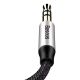 Εικόνα της Καλώδιο Baseus Yiven Audio Jack 3.5mm Male to Male 1m Black CAM30-BS1