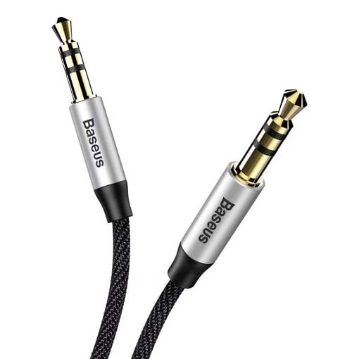 Εικόνα της Καλώδιο Baseus Yiven Audio Jack 3.5mm Male to Male 1m Black CAM30-BS1