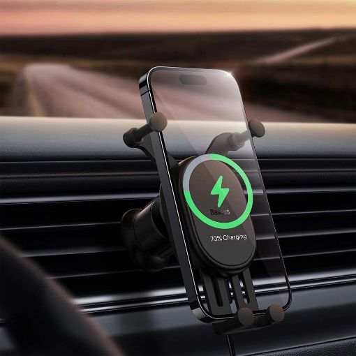 Εικόνα της Baseus Wireless Charging Car Mount 15W Black SUWX030001