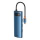 Εικόνα της Docking Station Baseus Metal Gleam USB-C Blue WKWG000103