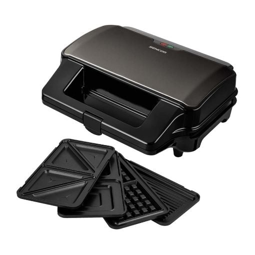 Εικόνα της Τοστιέρα Sencor 9978BK 4-In-1 900W Black
