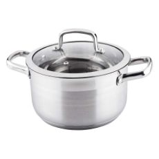 Εικόνα της Κατσαρόλα Lamart Prestige Ανοξείδωτη 4.7Lt 22cm Silver LTSS2212