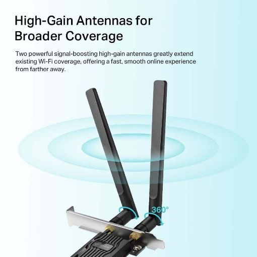 Εικόνα της Wireless Lan Card Tp-Link Archer TX20E v1 AX1800 Dual-Band