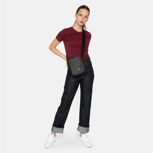 Εικόνα της Eastpak - Τσαντάκι Χιαστί The One Denim Black EK00004577H1
