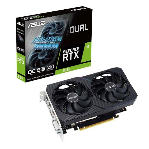 Εικόνα της Asus Dual GeForce RTX 3050 V2 8GB GDDR6 OC Edition 90YV0GH6-M0NA00
