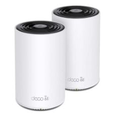 Εικόνα της Access Point Tp-Link Deco XE75 Pro v2 AXE5400 Tri-Band Mesh WiFi 6E System (2-Pack)