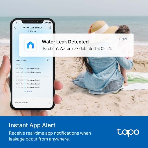 Εικόνα της Tp-Link Tapo T300 Smart Water Leak Sensor