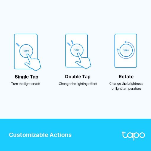 Εικόνα της Tp-Link Tapo S200D Smart Remote Dimmer Switch
