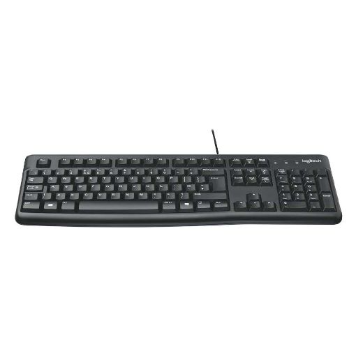 Εικόνα της Πληκτρολόγιο Logitech K120 USB Standard Black (US) 920-002508