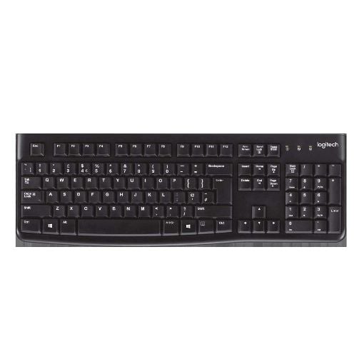 Εικόνα της Πληκτρολόγιο Logitech K120 USB Standard Black (US) 920-002508
