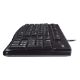 Εικόνα της Πληκτρολόγιο-Ποντίκι Logitech MK120 Wired Black (US) 920-002562