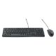 Εικόνα της Πληκτρολόγιο-Ποντίκι Logitech MK120 Wired Black (US) 920-002562
