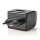 Εικόνα της Power Socket Adapter Nedis 230V AC to 12V DC Car Cigarette Chassis Black WACA12V